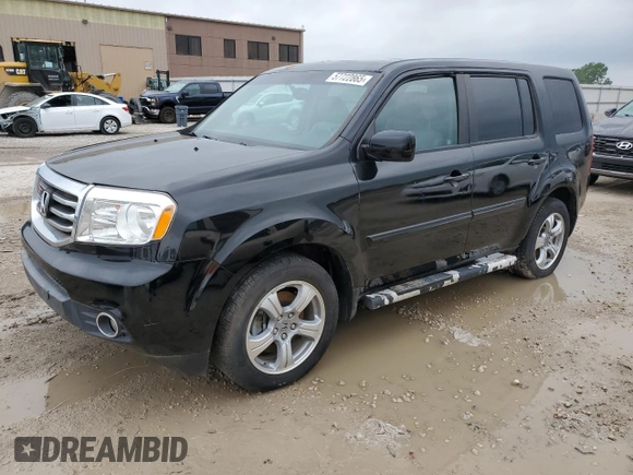 2015 Honda Pilot EX-L with VIN 5FNYF4H7XFB069444, listed as a Copart auction lot 57722865 with 122,513 mi miles and Clean title. Bid and sale history available at DreamBid. Image 1.