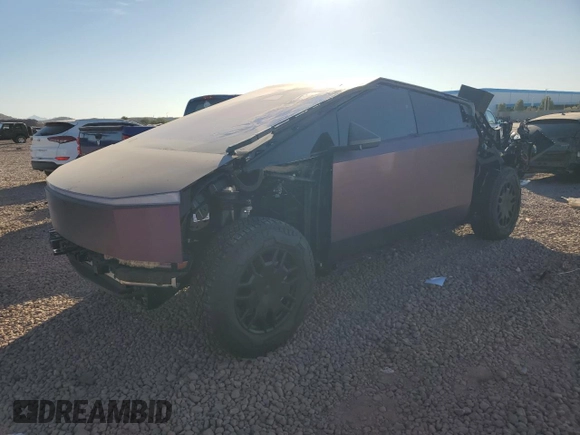 2024 Tesla Cybertruck Cyberbeast z VIN 7G2CEHEE9RA028082, wystawiony jako Copart lot #83783394 z przebiegiem 365 mil mil oraz Szkody całkowita. Historia ofert i sprzedaży dostępna na DreamBid. Obrazek 1.