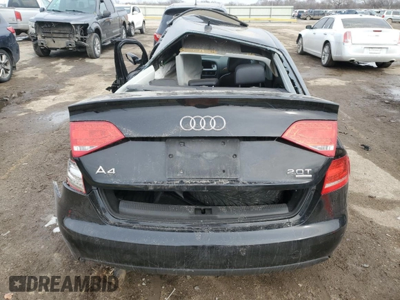 2011 Audi A4 2.0T Premium Plus with VIN WAUHFAFL1BN007258, listed as a Copart auction lot 45575335 with 125,743 mi miles and Salvage Title. Bid and sale history available at carsss.com. Image 6.