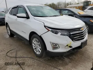 2018 Chevrolet Equinox LT with VIN 2GNAXJEV5J6249081, listed as a Copart auction lot 53311315 with 47,367 mi miles and Salvage Title. Bid and sale history available at carsss.com. Image 4.