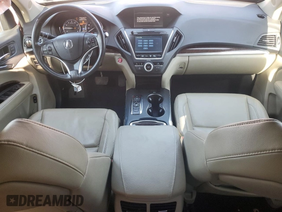 2020 Acura MDX with VIN 5J8YD3H32LL006975, listed as a Copart auction lot 81951724 with 44,345 mi miles and Salvage title. Bid and sale history available at DreamBid. Image 8.