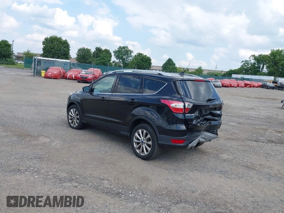 2018 Ford Escape Titanium z VIN 1FMCU9J9XJUB66275, wystawiony jako IAAI lot #42757952 z przebiegiem 97 629 mil mil oraz . Historia ofert i sprzedaży dostępna na DreamBid. Obrazek 3.