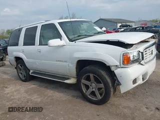 2000 Cadillac Escalade z VIN 1GYEK63R1YR207043, wystawiony jako IAAI lot #42139944 z przebiegiem 225 265 mil mil oraz . Historia ofert i sprzedaży dostępna na DreamBid. Obrazek 13.