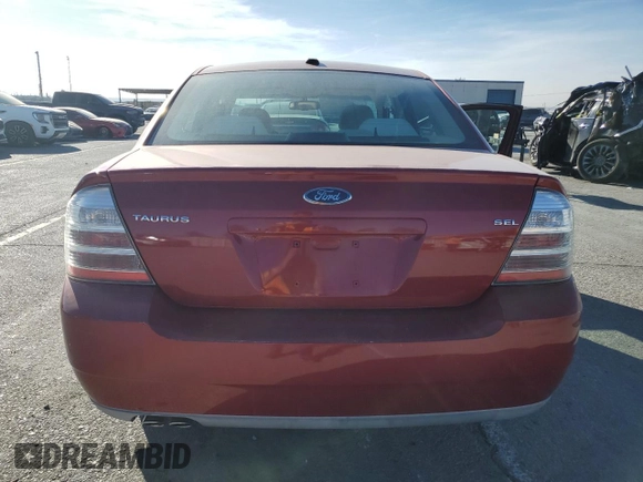 2009 Ford Taurus SEL with VIN 1FAHP24W89G105582, listed as a Copart auction lot 46047985 with 52,087 mi miles and Salvage Title. Bid and sale history available at carsss.com. Image 6.