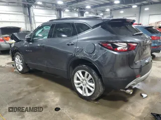 2022 Chevrolet Blazer LT with VIN 3GNKBJRS5NS183254, listed as a Copart auction lot 48254935 with 28,412 mi miles and Salvage title. Bid and sale history available at DreamBid. Image 2.