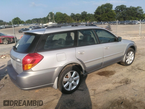 2006 Subaru Legacy Outback Limited with VIN 4S4BP62C367302795, listed as a IAAI auction lot 42639039 with 201,522 mi miles and . Bid and sale history available at DreamBid. Image 4.