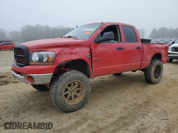 2006 Dodge 1500 SLT with VIN 1D7HU18246S569181, listed as a Copart auction lot 44011435 with 288,222 mi miles and Salvage title. Bid and sale history available at DreamBid. Image 1.