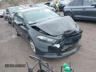 2015 Dodge Dart SXT with VIN 1C3CDFBB3FD193544, listed as a IAAI auction lot 42000754 with 159,260 mi miles. Bid and sale history available at carsss.com. Image 1.