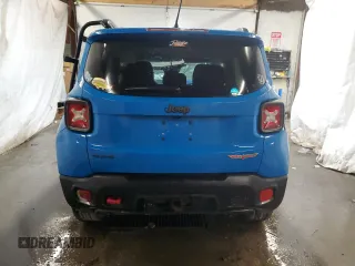 2015 Jeep Renegade Trailhawk with VIN ZACCJBCT0FPB74673, listed as a Copart auction lot 63626295 with 152,146 mi miles and Salvage title. Bid and sale history available at DreamBid. Image 6.