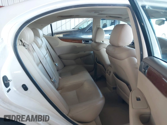 2005 Lexus ES 350 with VIN JTHBA30GX55100717, listed as a IAAI auction lot 42655382 with 303,240 mi miles and . Bid and sale history available at DreamBid. Image 8.