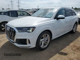 2020 Audi Q7 Prestige with VIN WA1VXAF72LD004182, listed as a Copart auction lot 64142965 with 58,528 mi miles and Clean title. Bid and sale history available at DreamBid. Image 1.