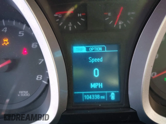 2015 Chevrolet Equinox LT with VIN 1GNALBEK7FZ125512, listed as a IAAI auction lot 41339404 with 104,338 mi miles. Bid and sale history available at carsss.com. Image 15.