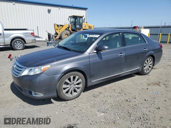 2011 Toyota Avalon with VIN 4T1BK3DB9BU407600, listed as a Copart auction lot 54629535 with 103,282 mi miles and Clean Title. Bid and sale history available at carsss.com. Image 1.