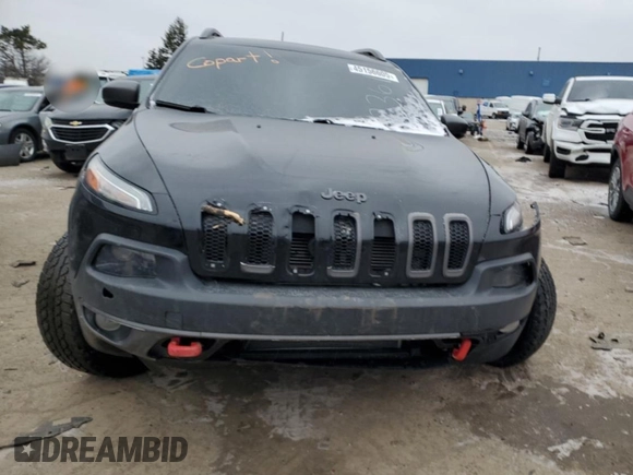 2017 Jeep Cherokee Trailhawk L Plus with VIN 1C4PJMBB6HW513361, listed as a Copart auction lot 45156605 with 72,006 mi miles and Clean Title. Bid and sale history available at carsss.com. Image 5.