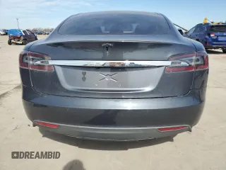2016 Tesla Model S 70 with VIN 5YJSA1E17GF121312, listed as a Copart auction lot 44736965 with 116,661 mi miles and Salvage title. Bid and sale history available at DreamBid. Image 6.