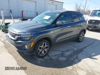2021 Kia Seltos SX with VIN KNDETCA24M7116667, listed as a IAAI auction lot 41787967 with 67,954 mi miles. Bid and sale history available at carsss.com. Image 18.