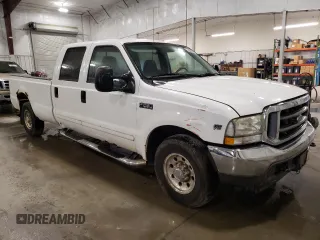 2002 Ford F-250 XL with VIN 1FTNW20S22EB89080, listed as a Copart auction lot 72836294 with 161,573 mi miles and Non Repairable. Bid and sale history available at DreamBid. Image 4.