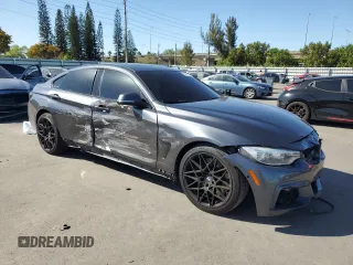 2015 BMW 4 Series 435i xDrive with VIN WBA4B3C55FD670422, listed as a Copart auction lot 45791165 with 95,786 mi miles and Non Repairable. Bid and sale history available at DreamBid. Image 4.