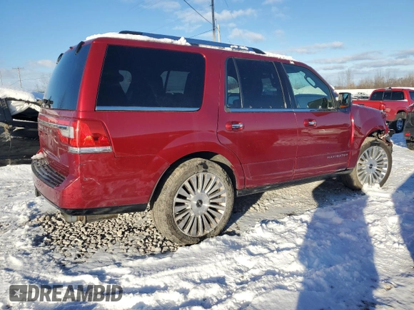 2017 Lincoln Navigator Reserve z VIN 5LMJJ2LT6HEL04606, wystawiony jako Copart lot #77944664 z przebiegiem 244 275 mil mil oraz Czysty tytuł • Clean title. Historia ofert i sprzedaży dostępna na DreamBid. Obrazek 3.