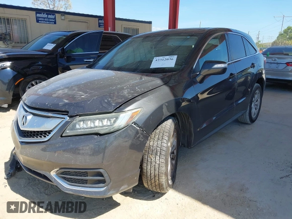 2016 Acura RDX Technology with VIN 5J8TB3H50GL018484, listed as a IAAI auction lot 42312036 with 115,311 mi miles and . Bid and sale history available at DreamBid. Image 18.