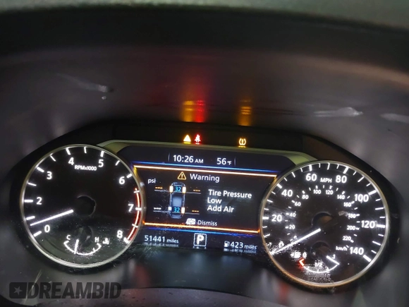 2020 Nissan Altima S with VIN 1N4BL4BV3LC262524, listed as a IAAI auction lot 42008369 with 51,441 mi miles and . Bid and sale history available at DreamBid. Image 15.