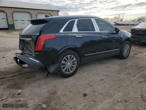 2017 Cadillac XT5 Luxury FWD with VIN 1GYKNBRS8HZ182817, listed as a Copart auction lot 44409345 with 93,352 mi miles and Salvage Title. Bid and sale history available at carsss.com. Image 3.