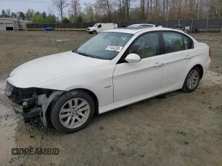 2007 BMW 3 Series 328i with VIN WBAVA33517KX77150, listed as a Copart auction lot 51464385 with 114,650 mi miles and Salvage Title. Bid and sale history available at carsss.com. Image 1.