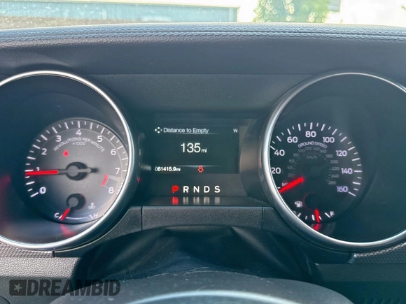 2018 Ford Mustang GT with VIN 1FA6P8CFXJ5165083, listed as a Copart auction lot 64522525 with 61,415 mi miles and Clean title. Bid and sale history available at DreamBid. Image 8.