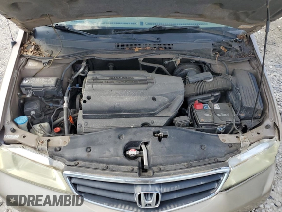 2004 Honda Odyssey EX z VIN 5FNRL18684B118446, wystawiony jako Copart lot #56468445 z przebiegiem 153 848 mil mil oraz Szkoda całkowita • Salvage title. Historia ofert i sprzedaży dostępna na DreamBid. Obrazek 12.