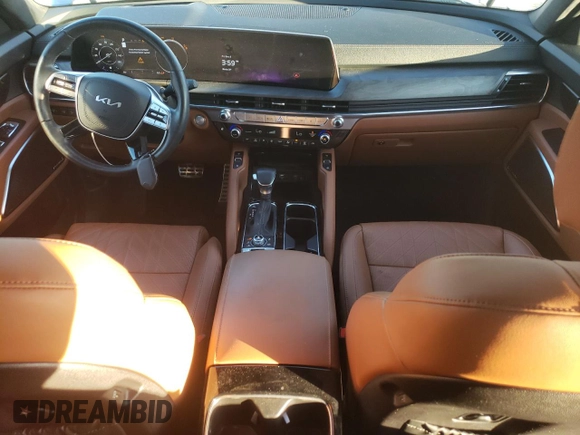 2023 Kia Telluride SX X-Line with VIN 5XYP5DGC9PG364624, listed as a Copart auction lot 80319664 with 12,574 mi miles and Salvage title. Bid and sale history available at DreamBid. Image 8.