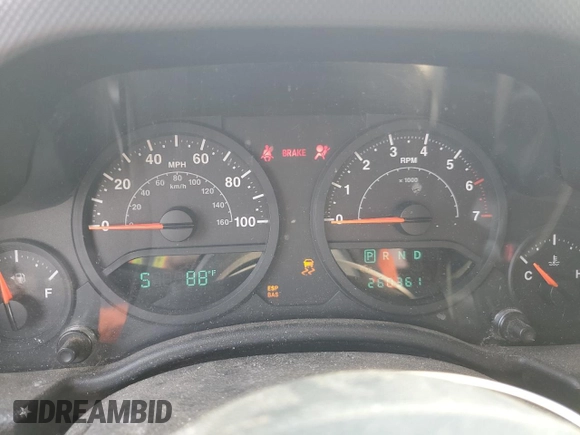 2007 Jeep Wrangler Unlimited X с VIN 1J4GA39197L145890, выставлен на аукционе Copart как лот 57981225 с пробегом 260 361 миль миль и Чистый • Clean title. История ставок и продаж доступна на DreamBid. Изображение 9.