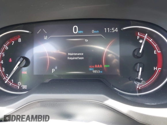 2023 Toyota RAV4 XLE Premium with VIN 2T3C1RFV7PW299428, listed as a IAAI auction lot 42527306 with 9,853 mi miles and . Bid and sale history available at DreamBid. Image 7.