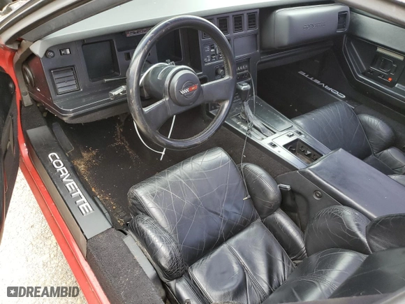 1989 Chevrolet Corvette with VIN 1G1YY2181K5117046, listed as a Copart auction lot 52690925 with 645,648 mi miles and Clean Title. Bid and sale history available at carsss.com. Image 8.