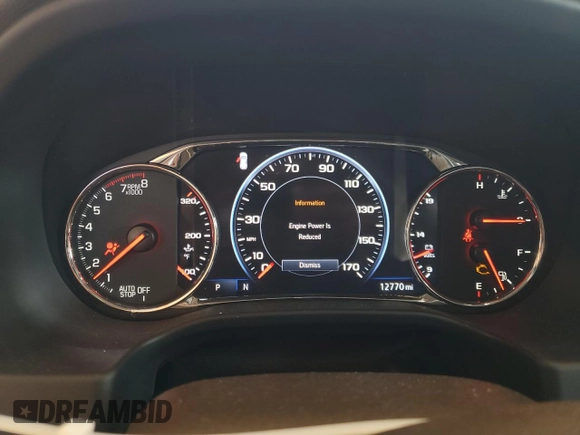 2021 GMC Acadia SLT with VIN 1GKKNML49MZ198616, listed as a Copart auction lot 54521073 with 12,770 mi miles and Salvage Title. Bid and sale history available at DreamBid. Image 9.