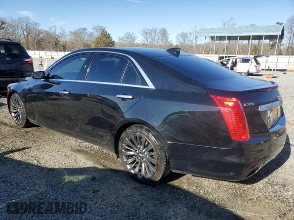 2016 Cadillac CTS Sedan Luxury Collection RWD with VIN 1G6AR5SX2G0192195, listed as a Copart auction lot 47075015 with 117,896 mi miles and Salvage Title. Bid and sale history available at carsss.com. Image 2.