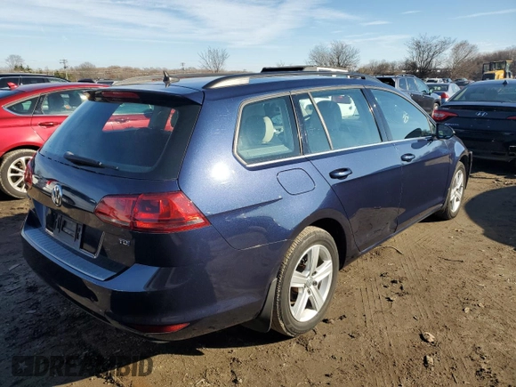 2015 Volkswagen Golf SportWagen TDI SEL with VIN 3VWCA7AU2FM515525, listed as a Copart auction lot 85730864 with 60,444 mi miles and Salvage Title. Bid and sale history available at carsss.com. Image 3.