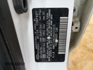 2017 Hyundai Accent SE with VIN KMHCT5AE6HU315915, listed as a Copart auction lot 88300555 with 135,428 mi miles and Salvage Title. Bid and sale history available at carsss.com. Image 14.