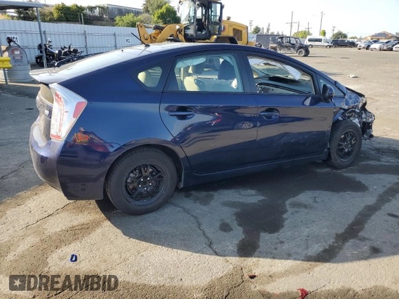 2015 Toyota Prius Four with VIN JTDKN3DU6F1985447, listed as a Copart auction lot 54972295 with 126,920 mi miles and Salvage Title. Bid and sale history available at DreamBid. Image 3.