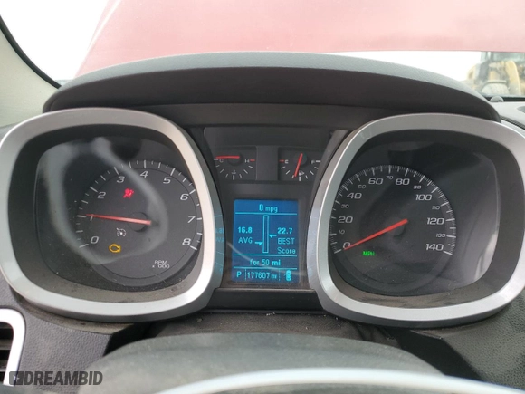 2013 Chevrolet Equinox LTZ with VIN 2GNFLGE30D6112461, listed as a Copart auction lot 47559745 with 177,607 mi miles and Salvage Title. Bid and sale history available at carsss.com. Image 9.
