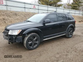 2018 Dodge Journey Crossroad with VIN 3C4PDDGGXJT387514, listed as a Copart auction lot 50145295 with 128,625 mi miles and Clean Title. Bid and sale history available at DreamBid. Image 1.