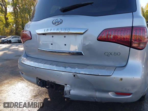 2015 Infiniti QX80 z VIN JN8AZ2NE5F9085047, wystawiony jako IAAI lot #40582956 z przebiegiem 123 438 mil mil oraz . Historia ofert i sprzedaży dostępna na DreamBid. Obrazek 6.