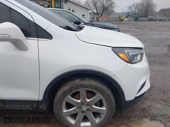 2017 Buick Encore Essence with VIN KL4CJGSB1HB102435, listed as a IAAI auction lot 41660633 with 88,249 mi miles and . Bid and sale history available at DreamBid. Image 18.