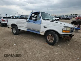 1995 Ford F-150 with VIN 1FTEF15N3SNA16648, listed as a Copart auction lot 55693755 with Not provided miles and Salvage title. Bid and sale history available at DreamBid. Image 4.