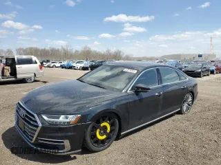 2019 Audi A8 z VIN WAU8DAF85KN008608, wystawiony jako Copart lot #52874055 z przebiegiem 35 277 mil mil oraz Szkody całkowita. Historia ofert i sprzedaży dostępna na DreamBid. Obrazek 1.