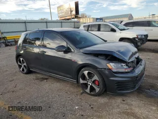 2017 Volkswagen Golf GTI Autobahn with VIN 3VW547AU5HM038284, listed as a Copart auction lot 80113844 with 83,251 mi miles and Salvage Title. Bid and sale history available at carsss.com. Image 4.