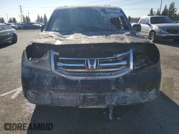 2014 Honda Pilot EX-L with VIN 5FNYF3H52EB011478, listed as a Copart auction lot 81804884 with Not Provided miles and Non Repairable. Bid and sale history available at DreamBid. Image 5.