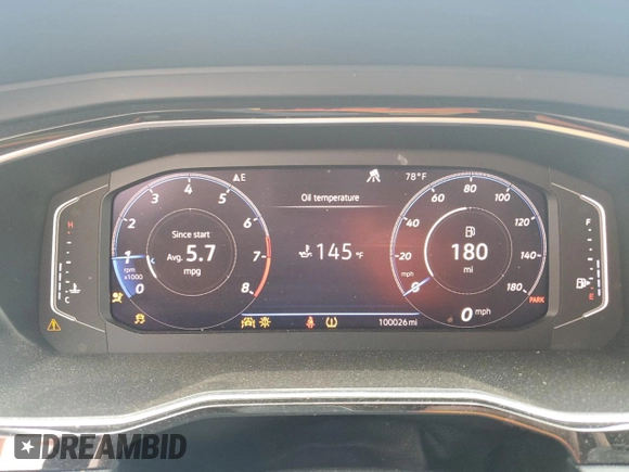 2019 Volkswagen Jetta GLI S z VIN 3VW5T7BU5KM148082, wystawiony jako Copart lot #56562505 z przebiegiem 100 026 mil mil oraz Szkody całkowita. Historia ofert i sprzedaży dostępna na DreamBid. Obrazek 9.