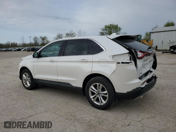 2015 Ford Edge SEL with VIN 2FMTK4J87FBB30248, listed as a Copart auction lot 53050215 with 90,493 mi miles and Salvage Title. Bid and sale history available at carsss.com. Image 2.