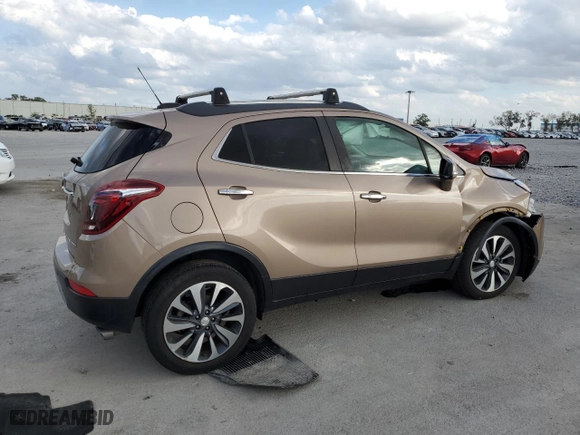 2019 Buick Encore Essence with VIN KL4CJGSM8KB865836, listed as a Copart auction lot 47402825 with 51,366 mi miles and Non Repairable. Bid and sale history available at carsss.com. Image 3.