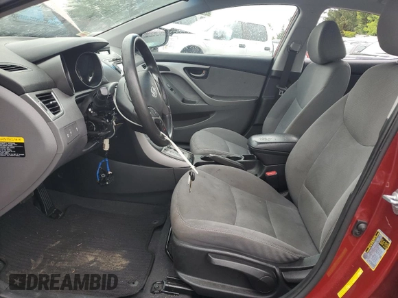 2013 Hyundai Elantra GLS с VIN 5NPDH4AE8DH412462, выставлен на аукционе Copart как лот 58086655 с пробегом 127 149 миль миль и Списание • Salvage title. История ставок и продаж доступна на DreamBid. Изображение 7.
